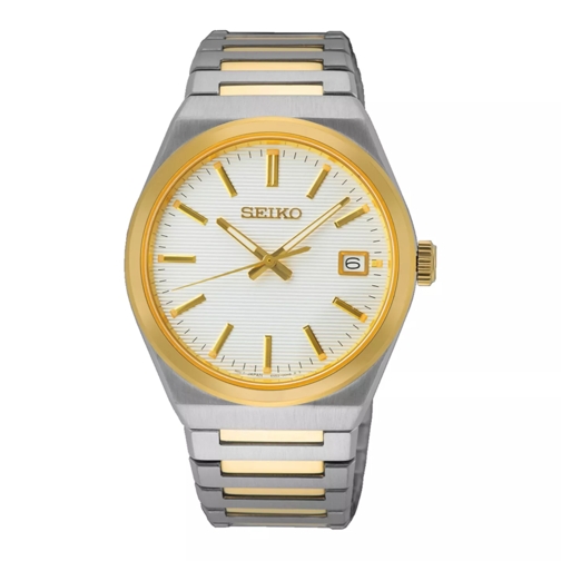 Seiko Seiko Herrenuhr SUR558P1 Silber farbend Quartz Watch