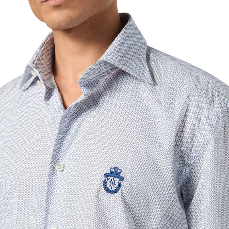 BILLIONAIRE Hemd Hemd Slim Fit weiss(Image 4)