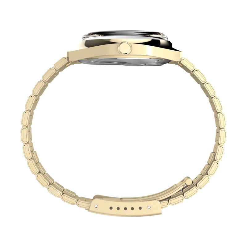 Timex Quarzuhr Quarz-Analoguhr Q Timex® 1975 Enigma gold(Image 2)