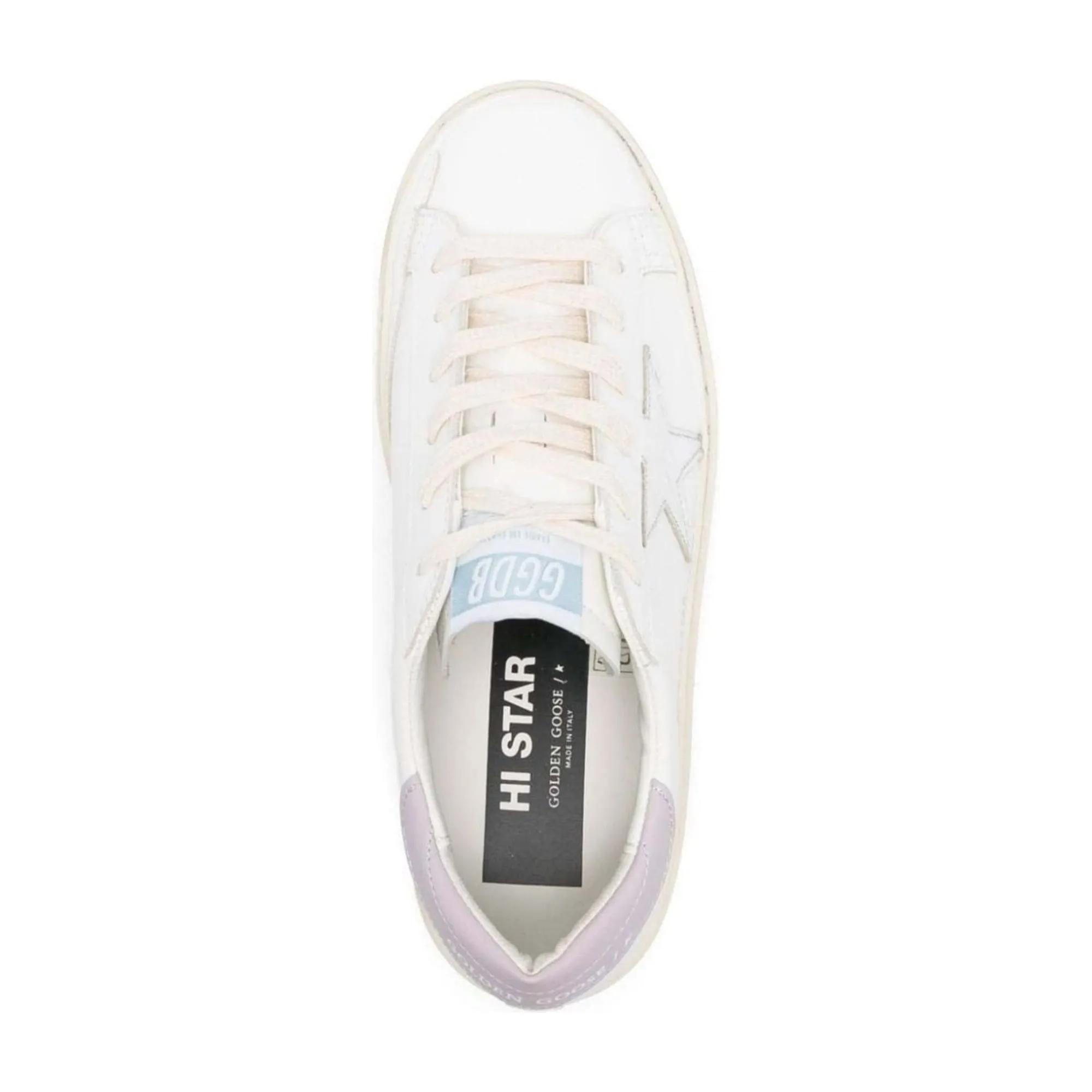 Golden Goose Low-Top Sneakers Silver in zilver