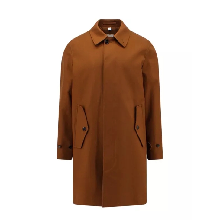 Burberry cheap orange coat