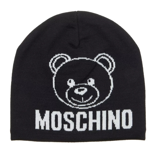 Moschino Hat Black Ullhatt