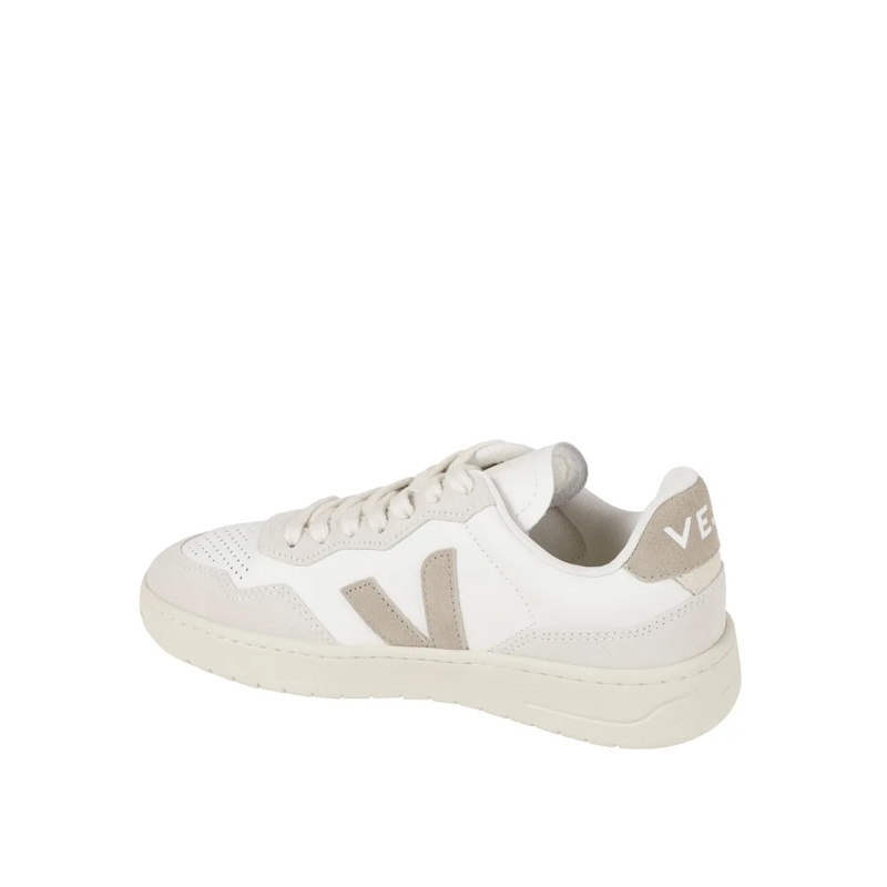 Veja Sneaker basse Minimalist White Sneakers With Suede Accents White(Image 2)