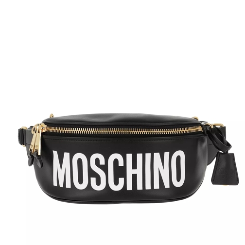 Moschino Logo Belt Bag Black Sac à bandoulière