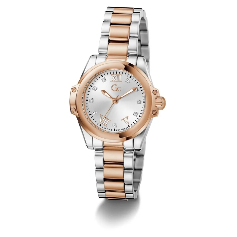 GC Quarzuhr Quarz-Analoguhr Gc Bolt Lady Mini rose(Image 3)