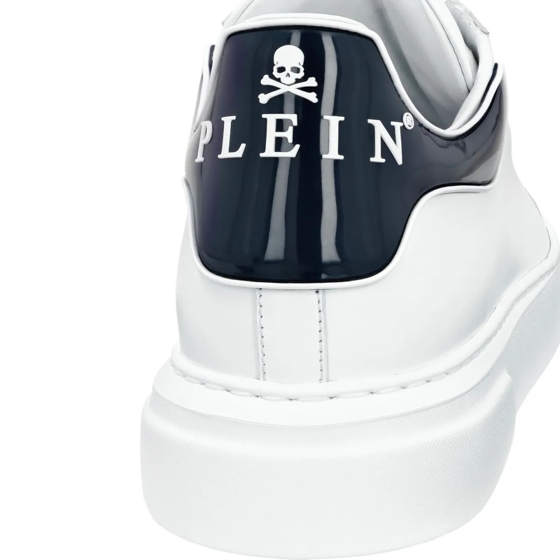 Philipp Plein Low-Top-Sneaker Runner Sneaker Big Bang weiss