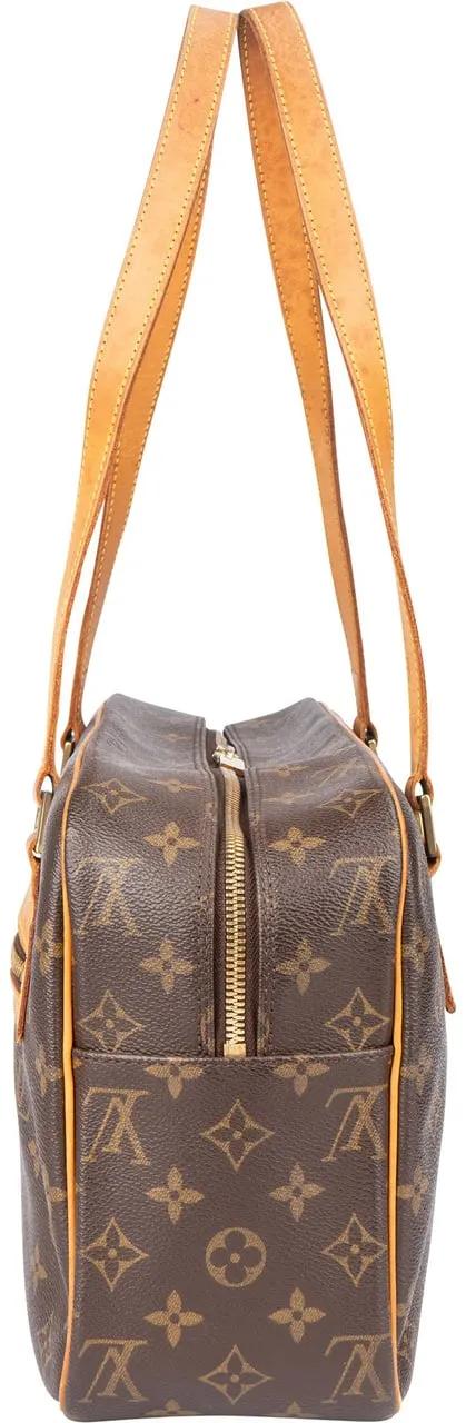 Thumbnail - Louis Vuitton Crossbody Bags - Louis Vuitton Canvas Monogram Cite GM Shoulder Bag - Gr. unisize - in Braun - für Damen