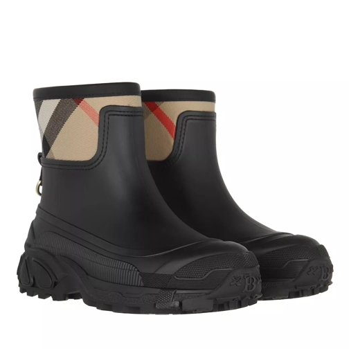 Burberry Boots Black/Archive Beige Stivali da pioggia