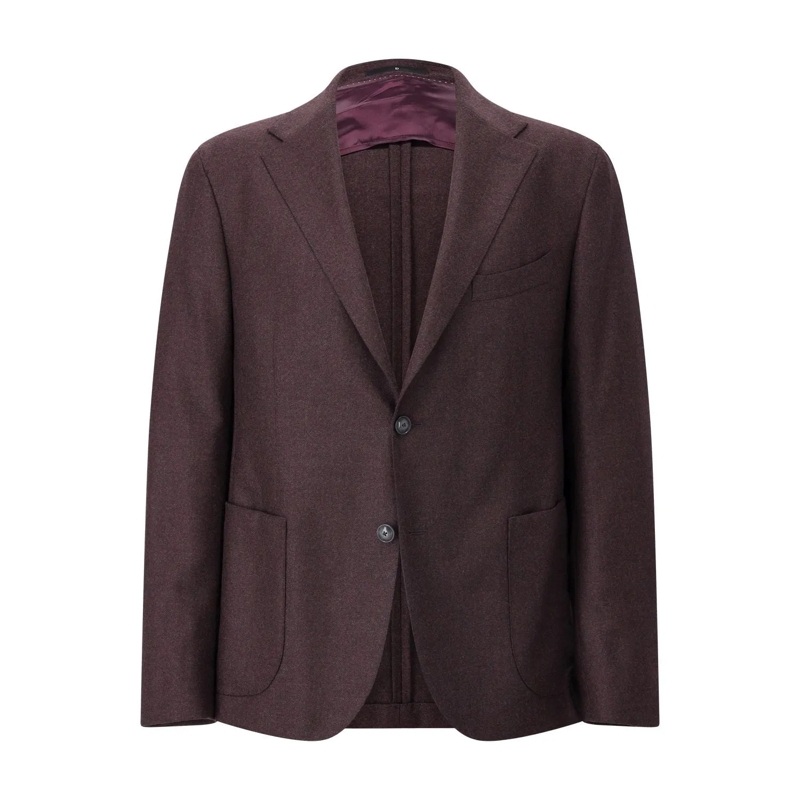 Dressler  Sakko aus Kaschmir-Woll-Mix Dunkelrot