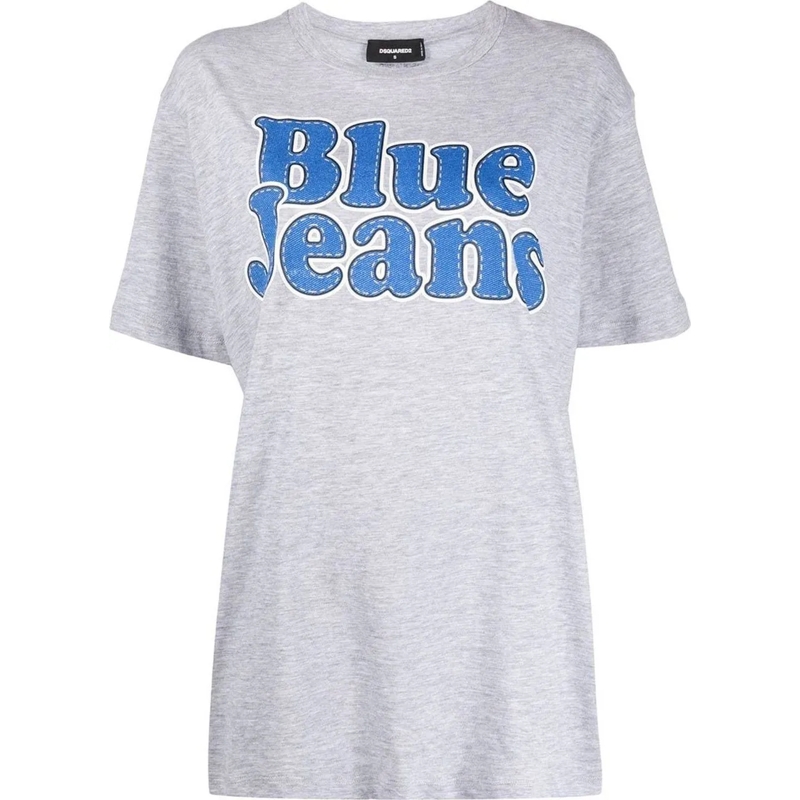 Dsquared2 T-shirt Dsquared2 Cotton T-Shirt grau