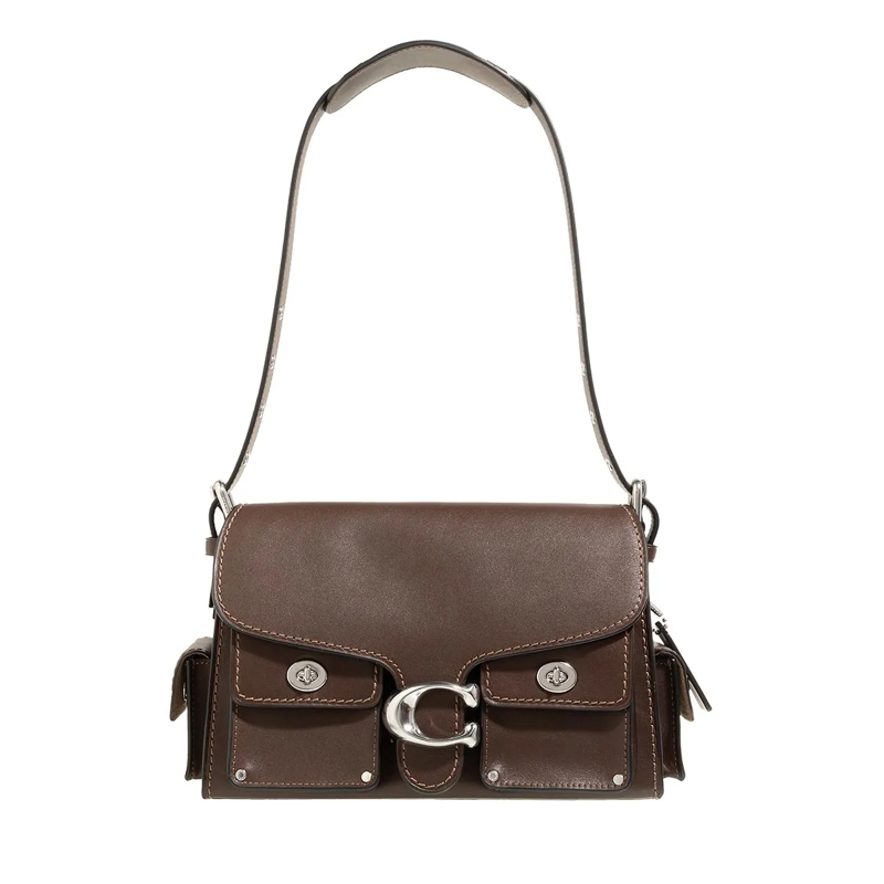 Coach Schultertasche Cargo Turnlock Soft Tabby Maple