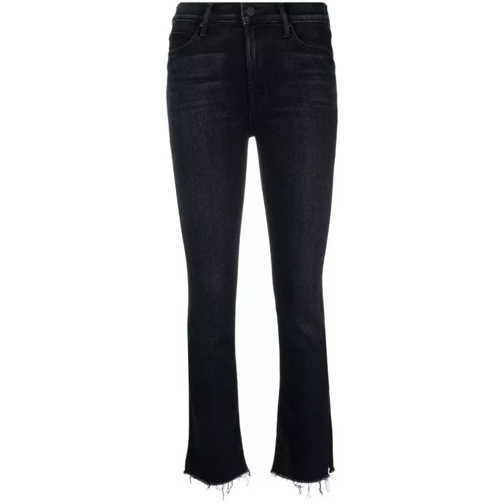 Mother The Stunner Skinny Denim Jeans Black Magere Been Jeans