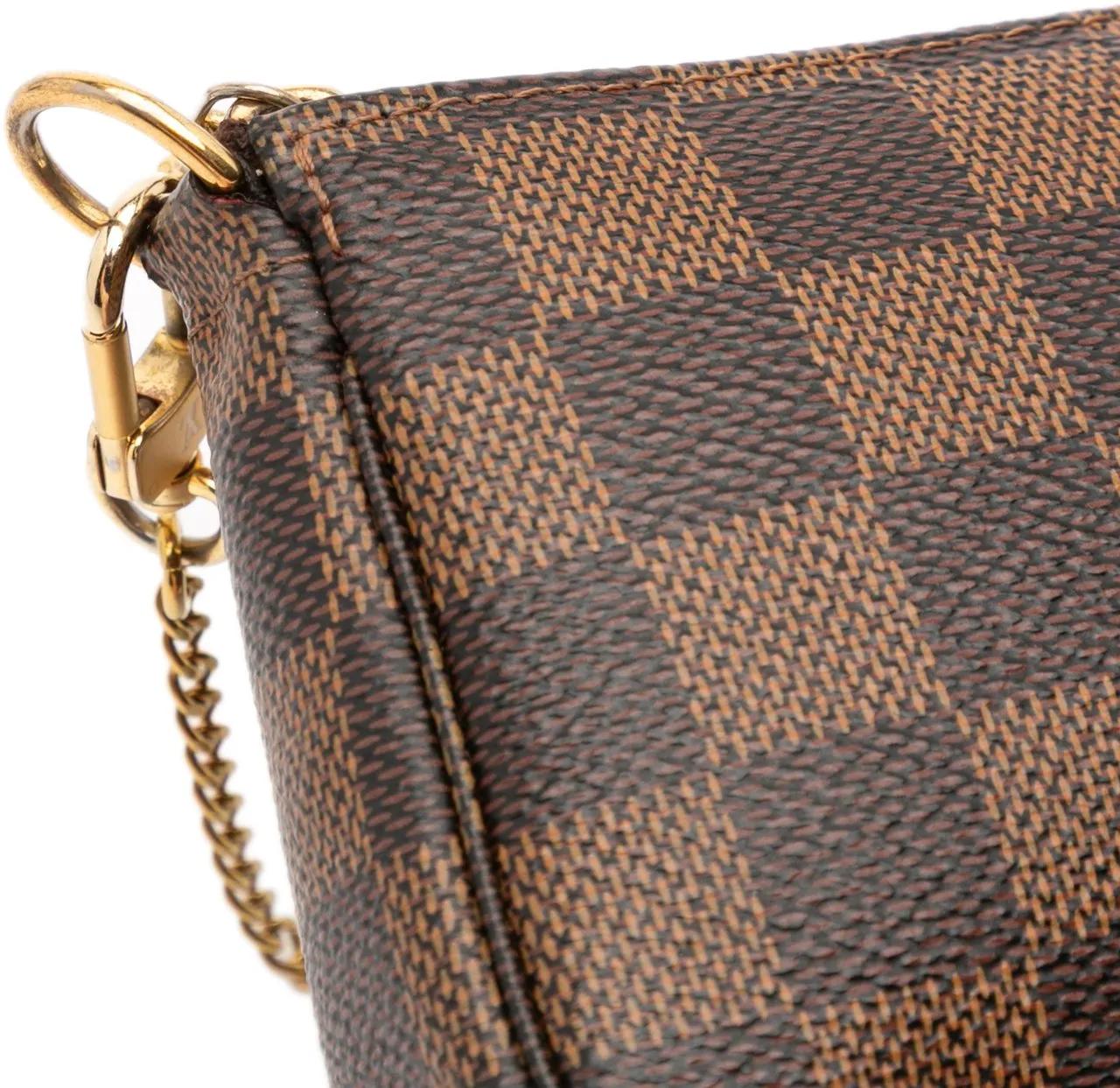 Thumbnail - Louis Vuitton Crossbody Bags - Damier Ebene Mini Pochette Accessoires - Gr. unisize - in Braun - für Damen
