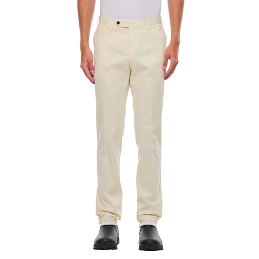 Pt01  Slim Trousers White