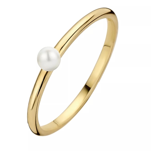 Blush Ring 1213YPW - Gold (14k) with Pearl  Yellow Gold Solitärring
