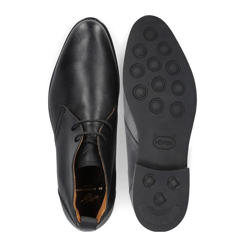 Heinrich Dinkelacker Schnürstiefel George Boots Genf Plain N- Vollständig rahmengen schwarz(Image 4)