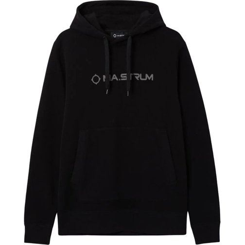 MA. STRUM Hoodie Mastrum Chest Logo Hoodies Zwart Mas4522 M000 Jet  schwarz