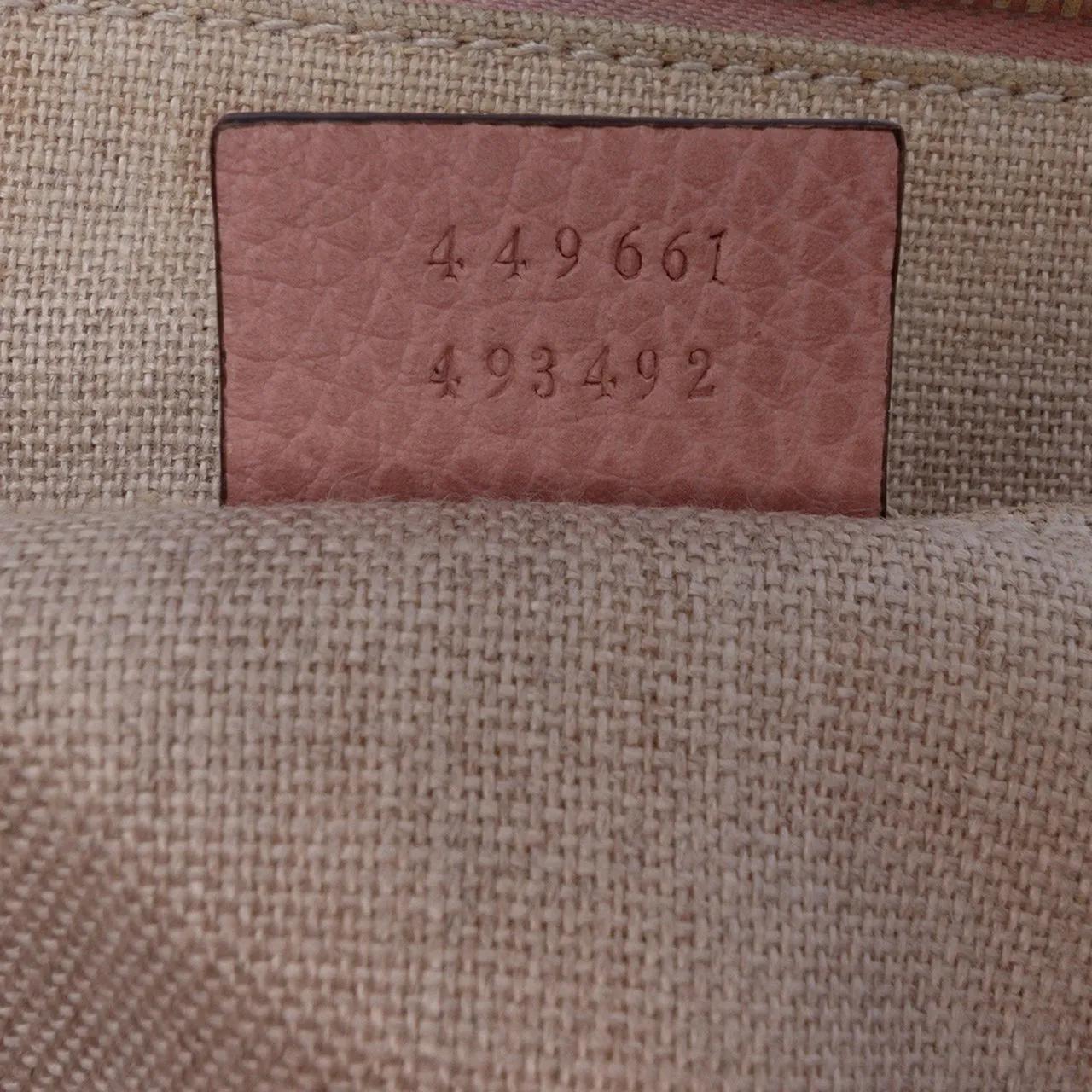 Thumbnail - Gucci Hobo Bags - Mini Leather GG Charm Dome Satchel - Gr. unisize - in Rosa - für Damen