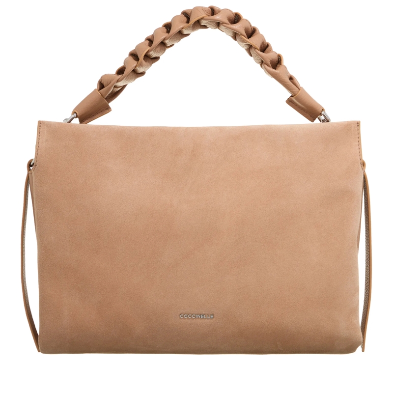 Coccinelle Schultertasche Boheme Suede Bimaterial Skin/Skin