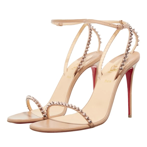 Christian Louboutin So Me 100 mm Sandals Beige Tacchi