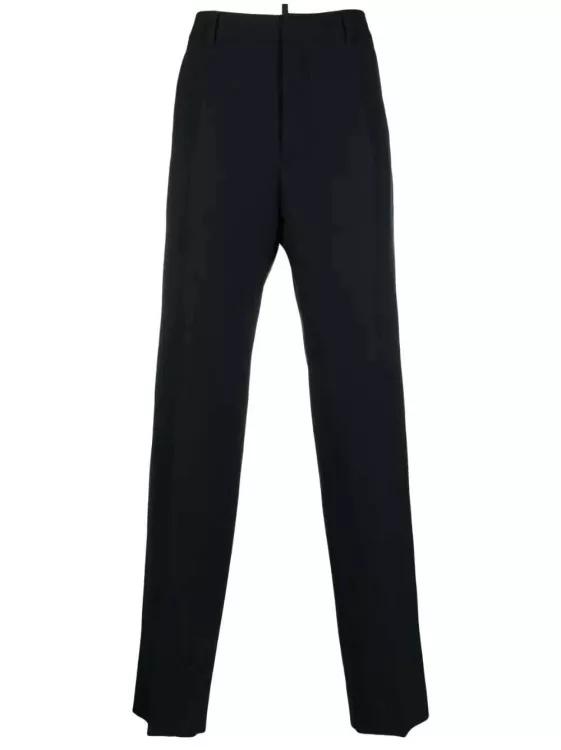 Dsquared2 - Logo-Plaque Tailored Trousers - Größe 50 - black