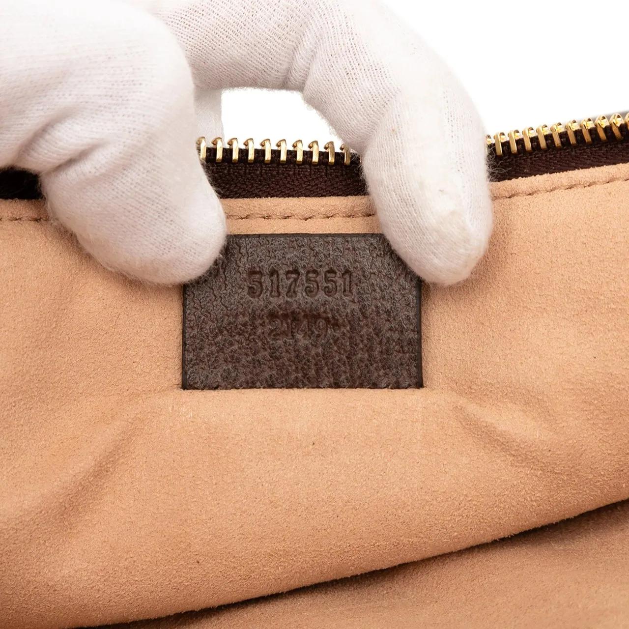 Thumbnail - Gucci Clutches - GG Supreme Web Ophidia Clutch - Gr. unisize - in Braun - für Damen