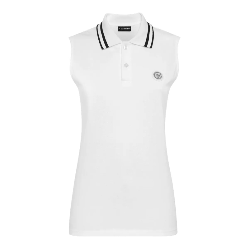 Plein Sport Top Polohemd weiss