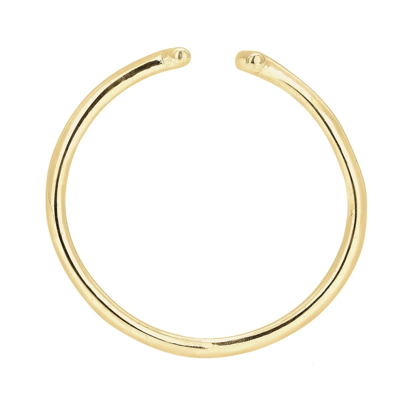 Elli Ring Ring Geo Trend Look Statement Offen 375 Gelbgold gold(Image 3)