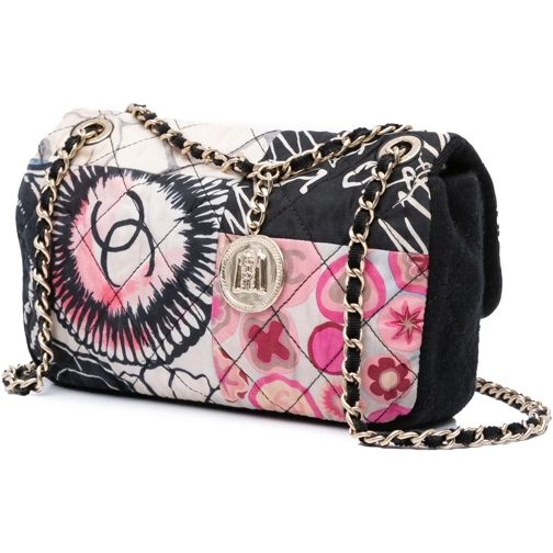 Chanel Sac à bandoulière 2014 Mini Rectangular Printed Nylon and Jersey Pat mehrfarbig (Image 2)