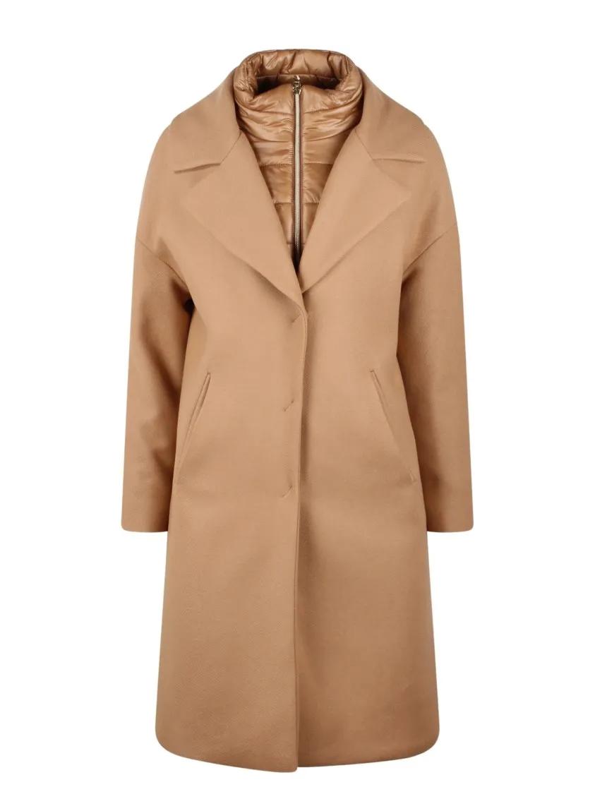 Herno - Double-Front Coat - Größe 42 - braun