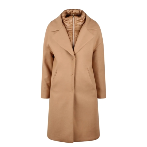 Herno Double-Front Coat Brown 