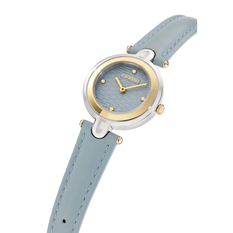 Furla Quarzuhr Quarz-Analoguhr Furla Arch-Bar blau(Image 4)