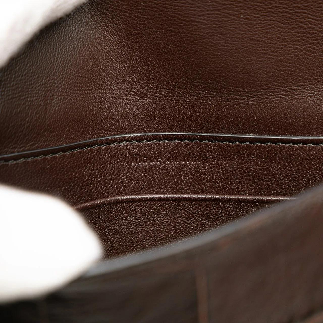 Thumbnail - Celine Hobo Bags - Mini Embossed Calfskin Symmetrical Crossbody - Gr. unisize - in Braun - für Damen