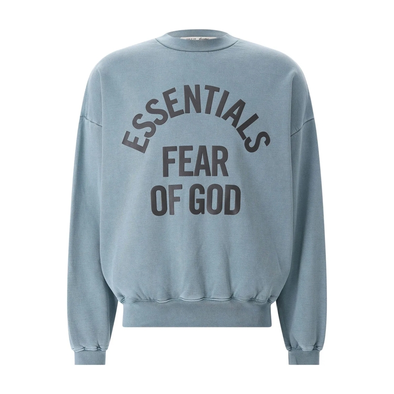FEAR OF GOD  Oversized Sweatshirt mit Print blau