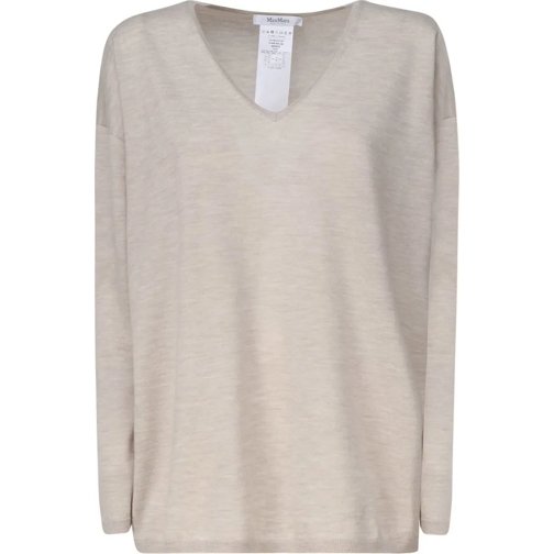 Max Mara Sweatshirts Max Mara Freccia Jumper beige