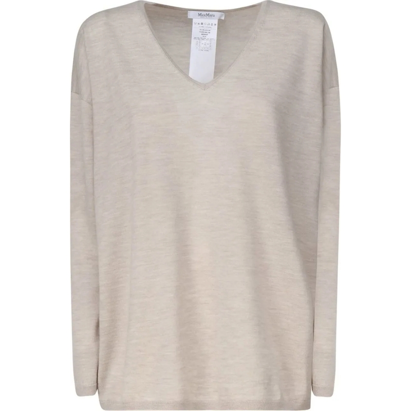 Max Mara Sweat-shirt Max Mara Freccia Jumper beige