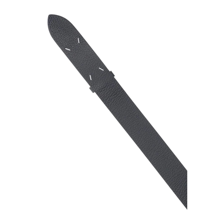 【関税＆送料込み】Maison Margiela Four Stitches Belt Unise Maison Margiela Grained four-stitch Belt | Black | FARFETCH PL