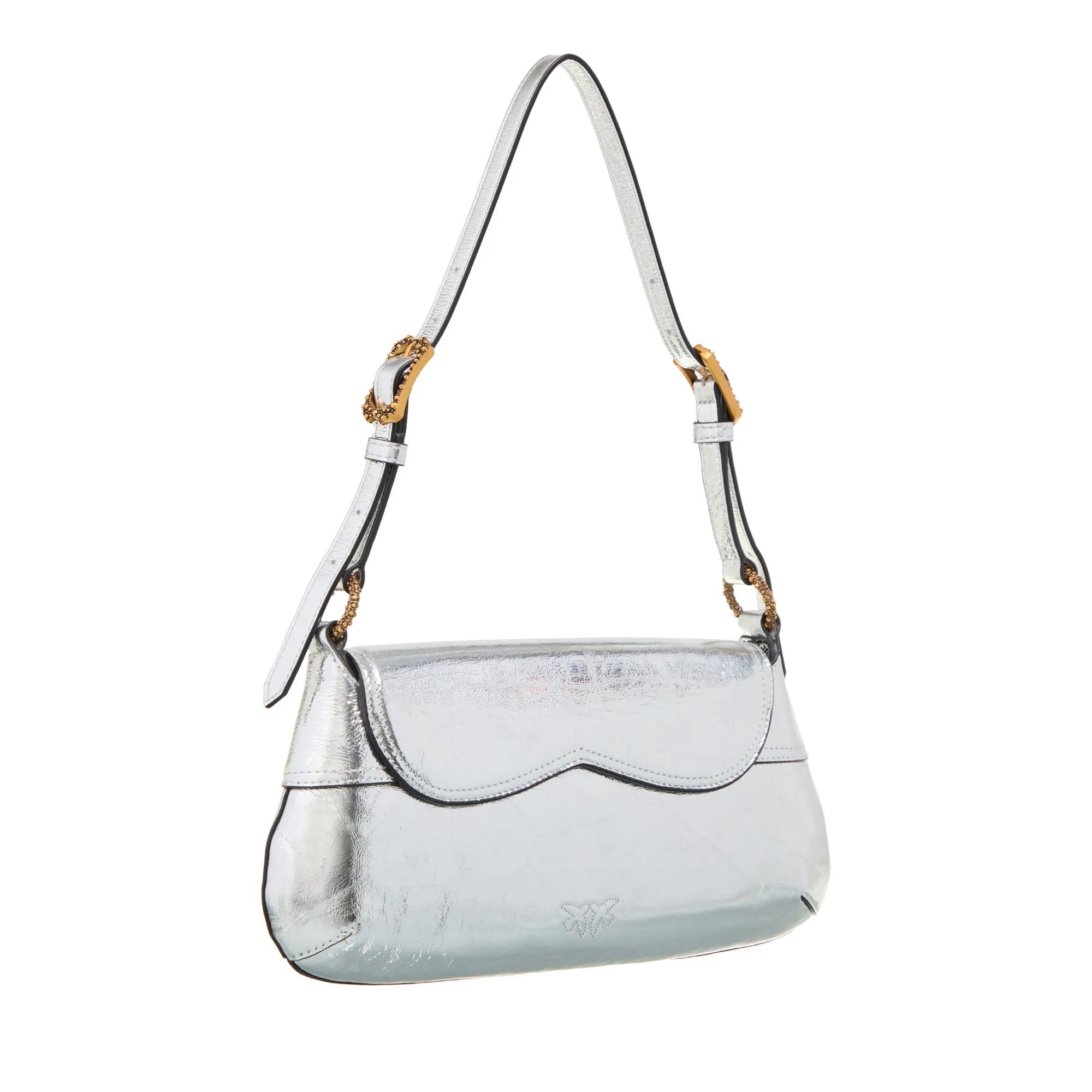 Pinko Crossbody bags 520 Shoulder Classic Fl in zilver