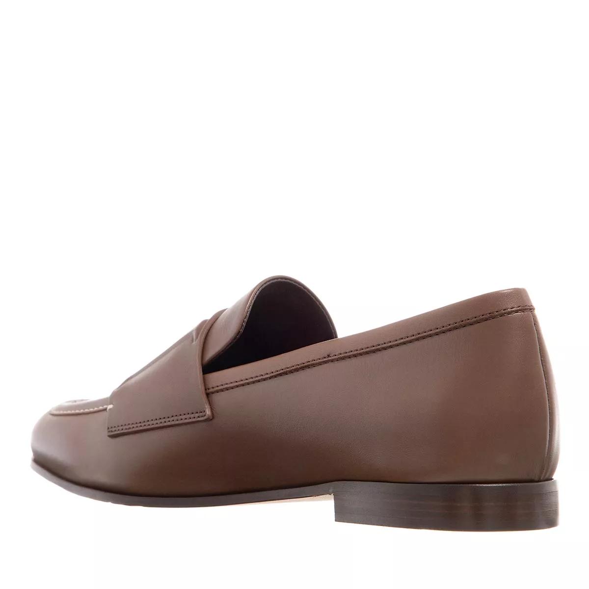 Max Mara Lize Leather Loafers