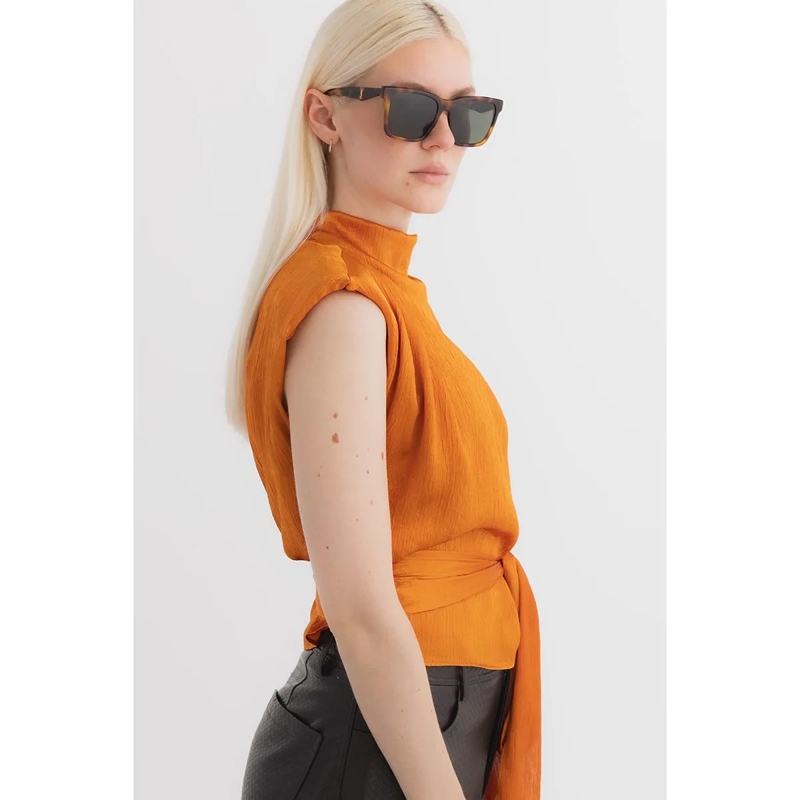 Saint Laurent Sonnenbrille SL M170 Havana-Havana-Grey(Image 2)