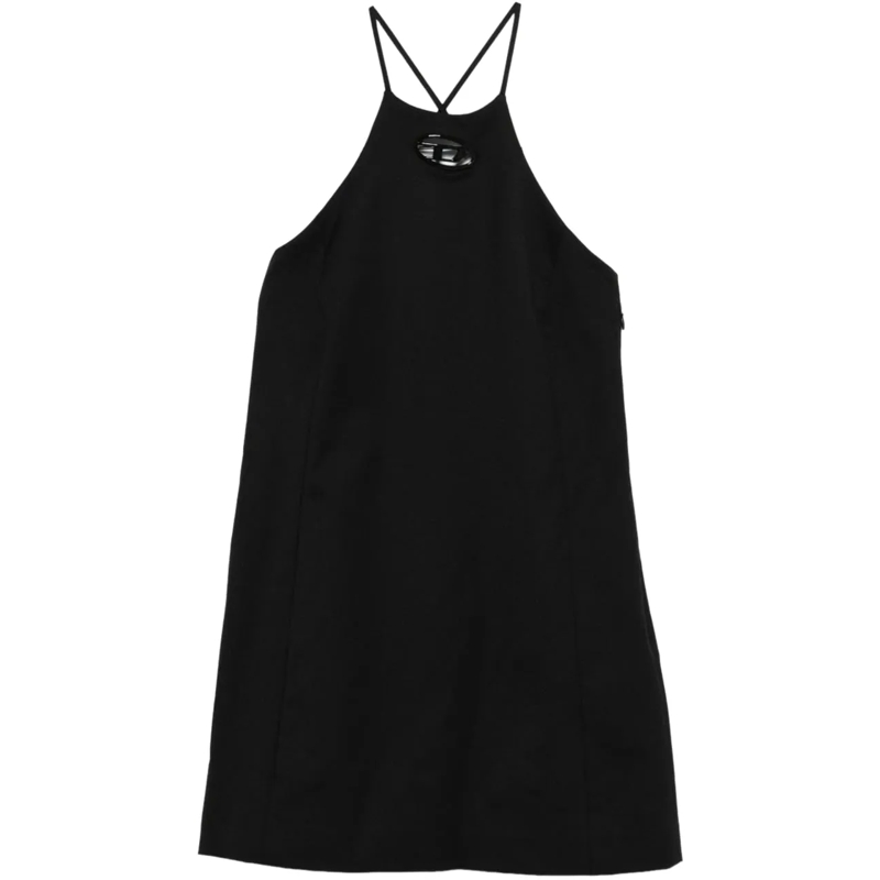 Diesel Midikleid Dresses Black schwarz