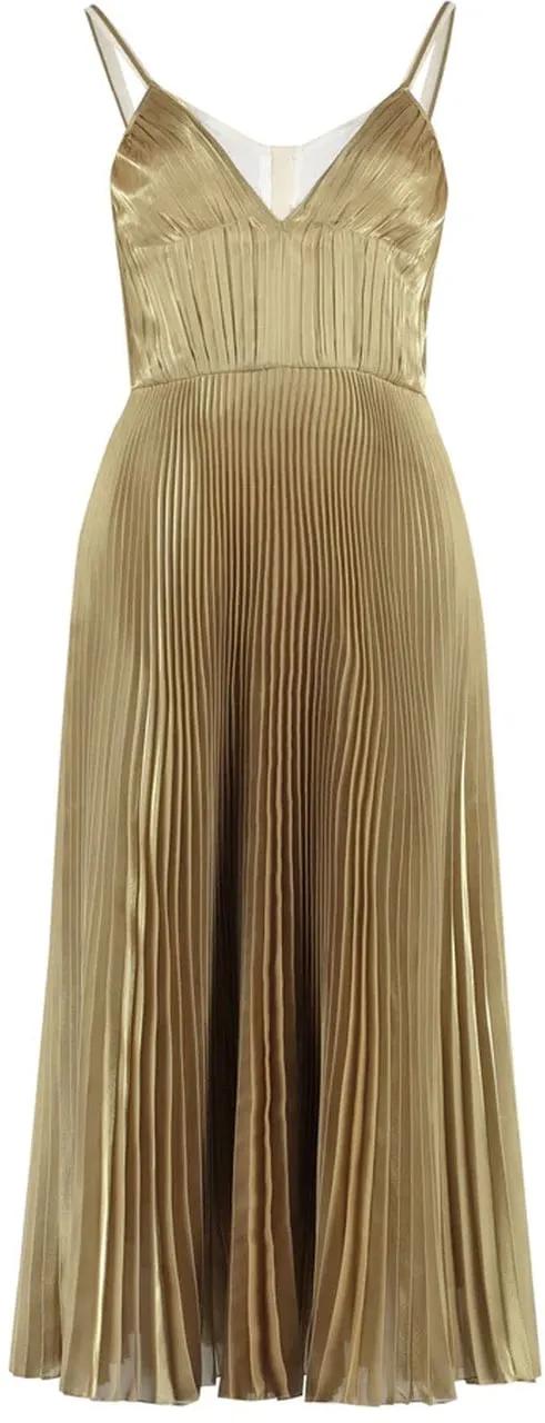 Thumbnail - Prada - Prada Midi Dress - Größe 40 - goldfarben