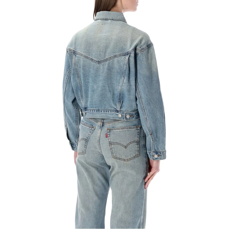 Levi's Jeansjacke Shrunken 90'S Trucker Off Roading Trucker Dirty Bl blau(Image 2)