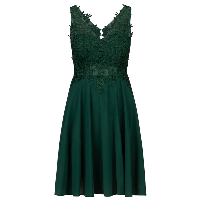 Kraimod Midikleid Cocktailkleid dunkel-grün