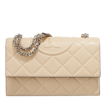 ★関税込み★ Tory Burch Beige Leather Fleming Crossbody Bag Tory Burch 'fleming' Leather Crossbody Bag Nude | italist