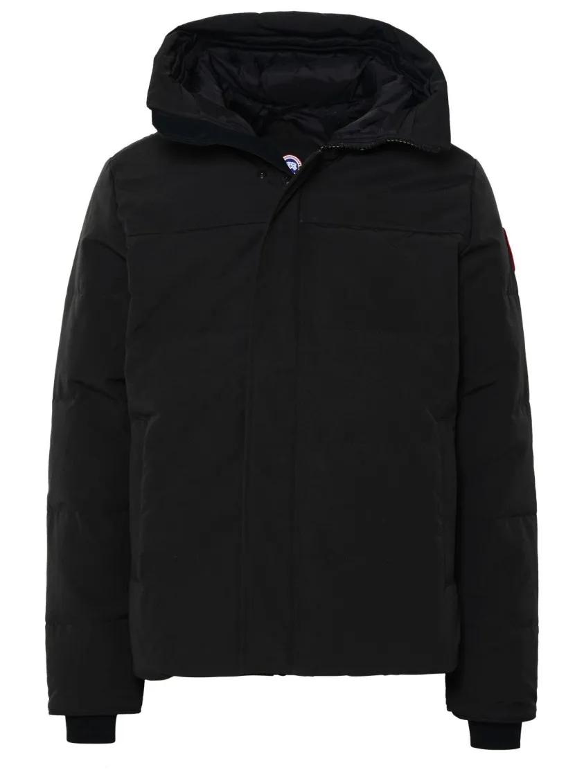 Canada Goose - Macmillan%27 Black Cotton Blend Parka - Größe L - schwarz