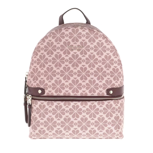 Kate Spade New York Day Pack Spade Flower Coated Medium Backpack  Pink Multi Zaino