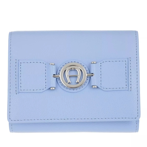 AIGNER Wallet Bellflower Blue Flap Wallet