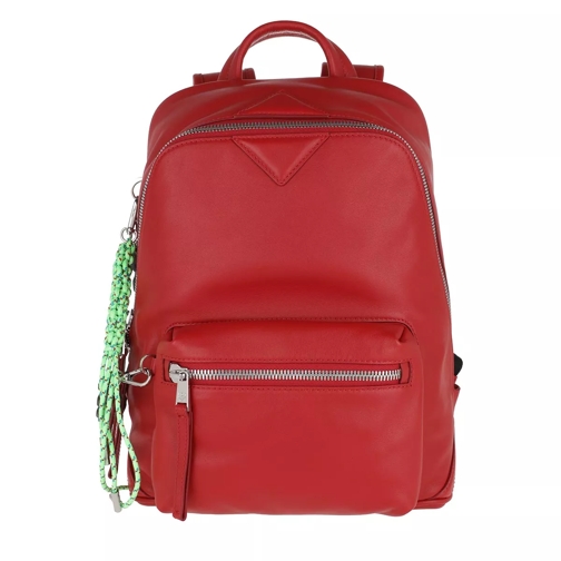 MCM Neo Small Backpack Ruby Red Zaino