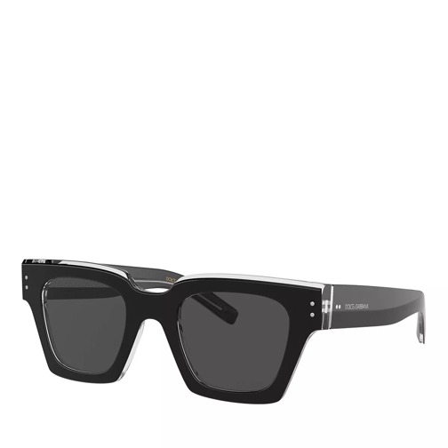 Dolce&Gabbana 0DG4413 Black/Crystal Lunettes de soleil